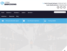 Tablet Screenshot of barcoding.co.uk